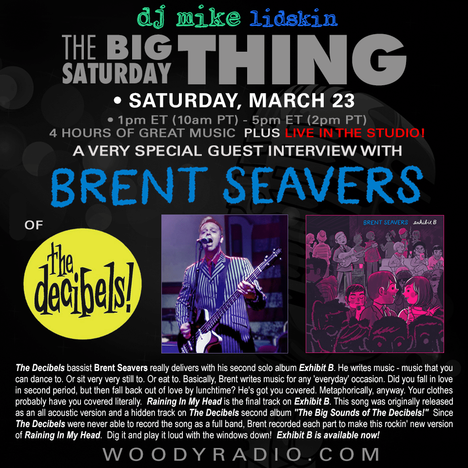 Woody Radio DJ Mike Show #470 3/23/2024: In-Studio Interview with Brent&nbsp;Seavers!